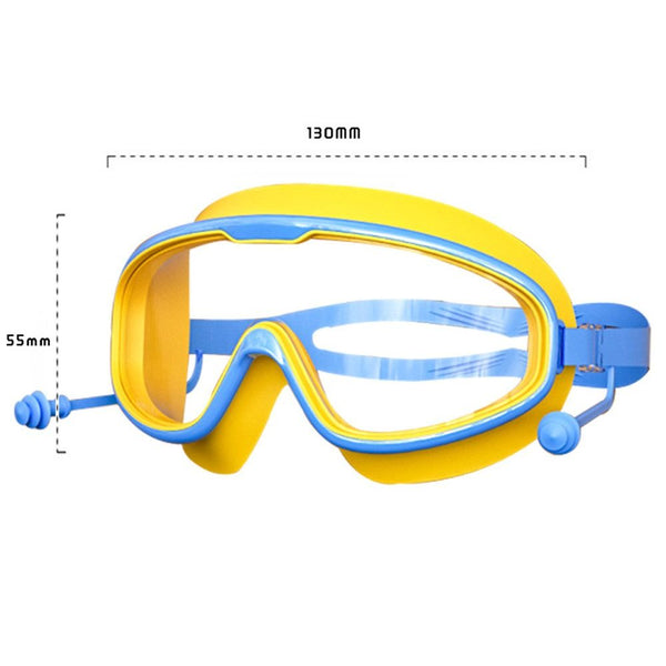 Óculos de natação Aqua-Vision® 2 em 1 com protetor de ouvidos - Lestory 